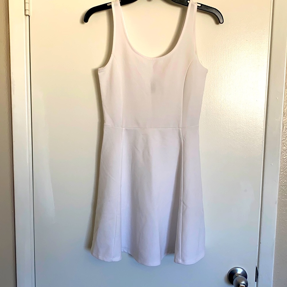 White A Line dress